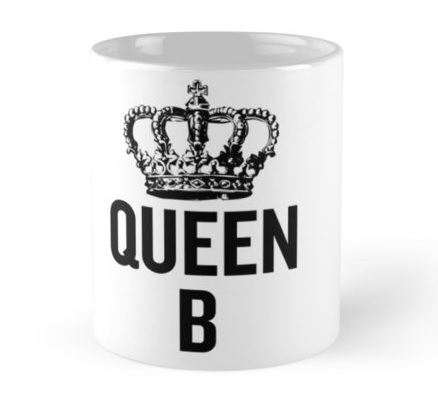 queen b mug