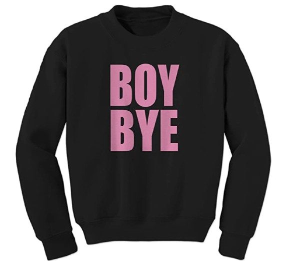 boy bye sweater